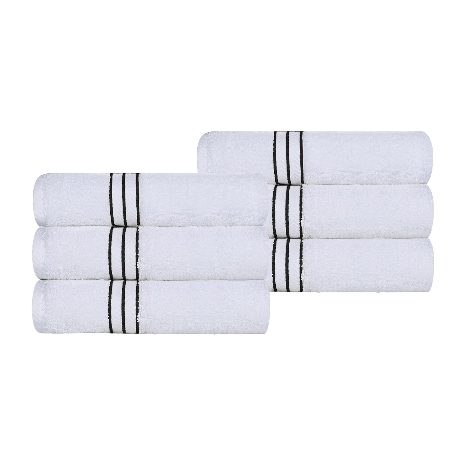 SUPERIOR® Hotel Spa Quality Turkish Cotton 6-pc. Hand Towel
