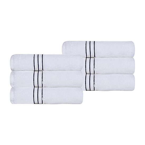 SUPERIOR® Hotel Spa Quality Turkish Cotton 6-pc. Hand Towel