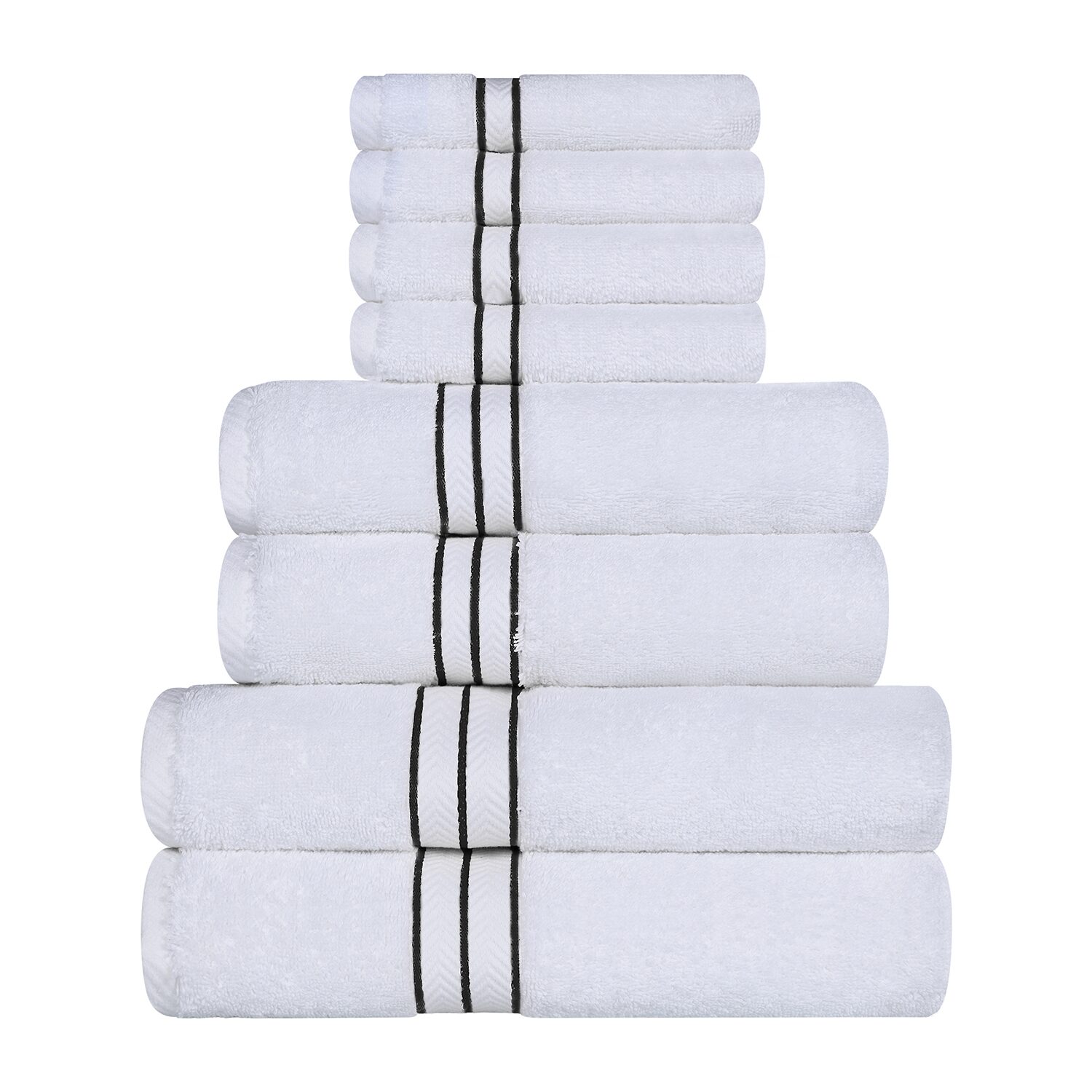 SUPERIOR® Hotel Spa Quality Turkish Cotton -pc. Quick Dry Bath Towel Set