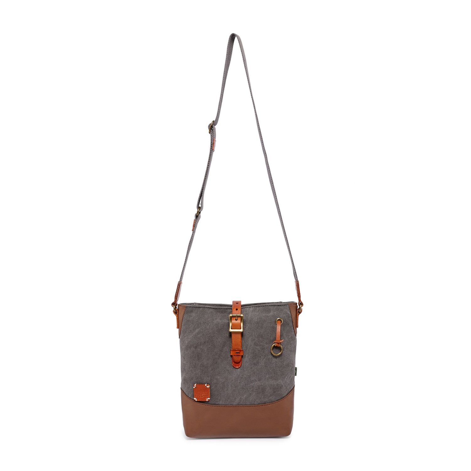 TSD Brand Redwood Crossbody Messenger Bag