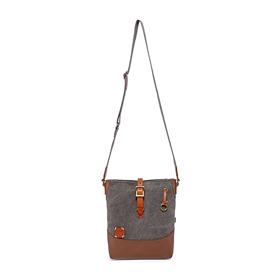TSD Brand Redwood Crossbody Messenger Bag