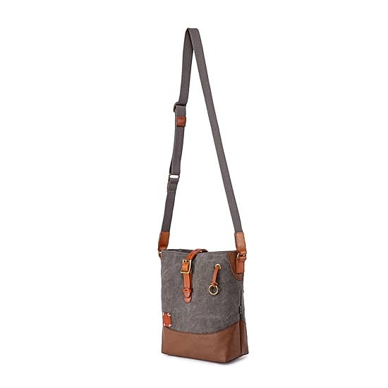 TSD Brand Redwood Crossbody Messenger Bag