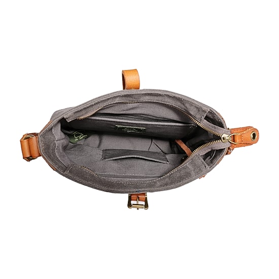 TSD Brand Redwood Crossbody Messenger Bag