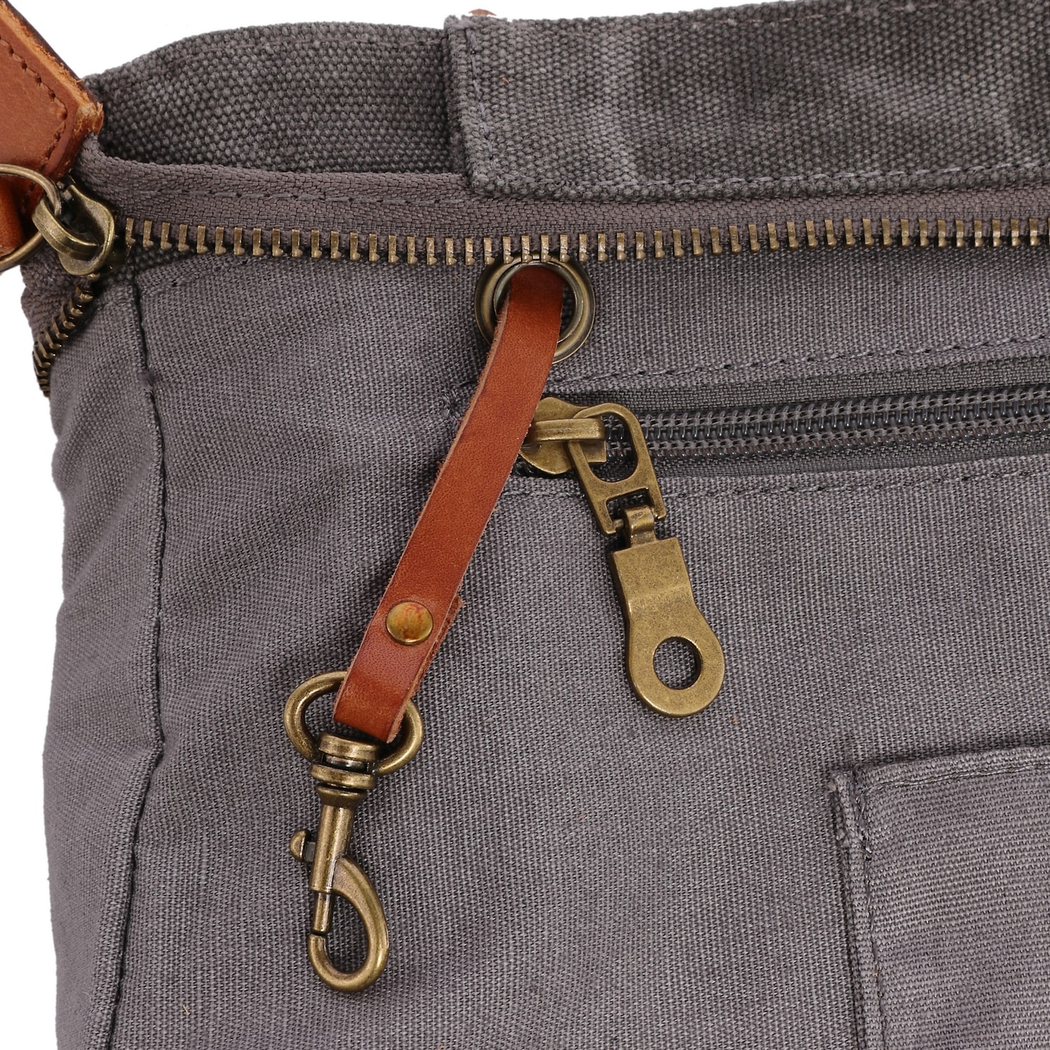 TSD Brand Redwood Crossbody Messenger Bag