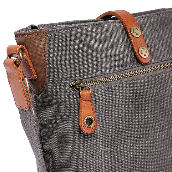 TSD Brand Redwood Crossbody Messenger Bag