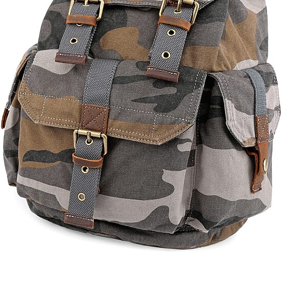 TSD Brand Camo Laptop Backpack