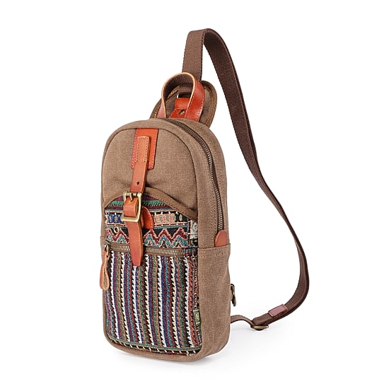 TSD Brand Four Season Sling Bag Unisex Adult Adjustable Straps Backpack