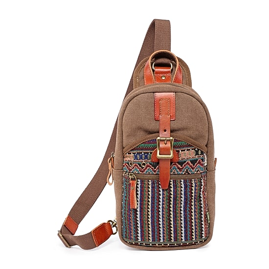 TSD Brand Four Season Sling Bag Unisex Adult Adjustable Straps Backpack