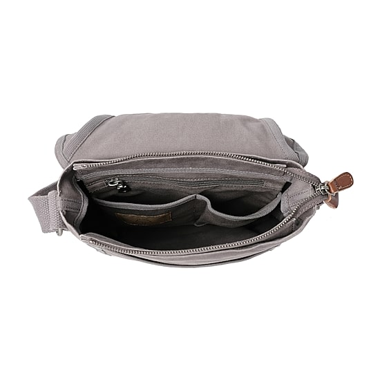 TSD Brand Forest Flap Crossbody Messenger Bag