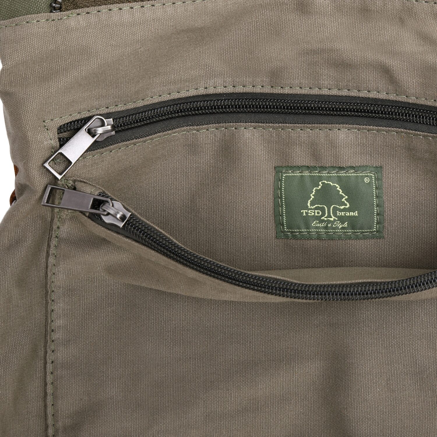 TSD Brand Hillside Unisex Adult Adjustable Straps Backpack