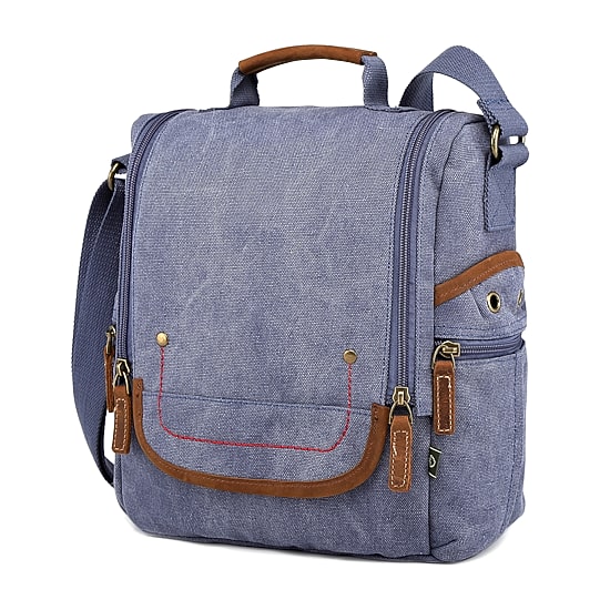TSD Brand Atona Traveler Crossbody Messenger Bag