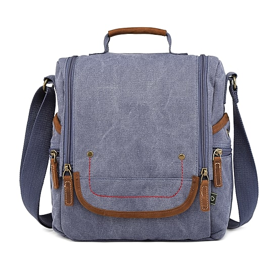 TSD Brand Atona Traveler Crossbody Messenger Bag