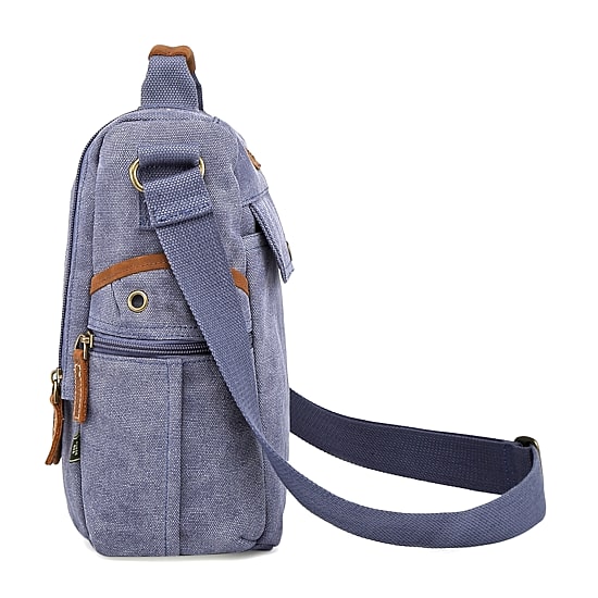 TSD Brand Atona Traveler Crossbody Messenger Bag