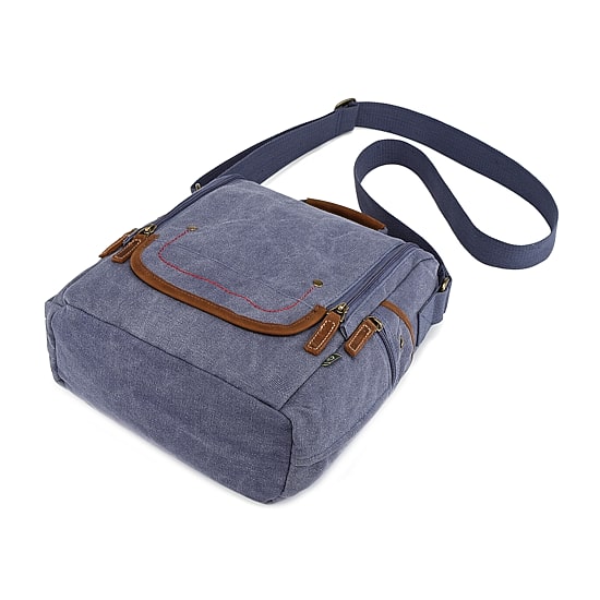 TSD Brand Atona Traveler Crossbody Messenger Bag