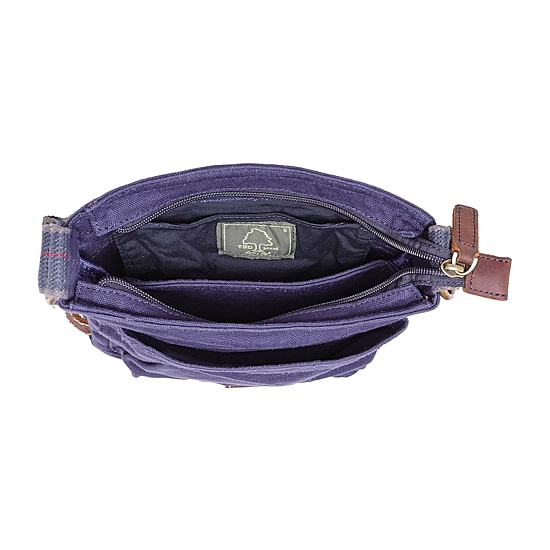 TSD Brand Atona Classic Flap Crossover Messenger Bag