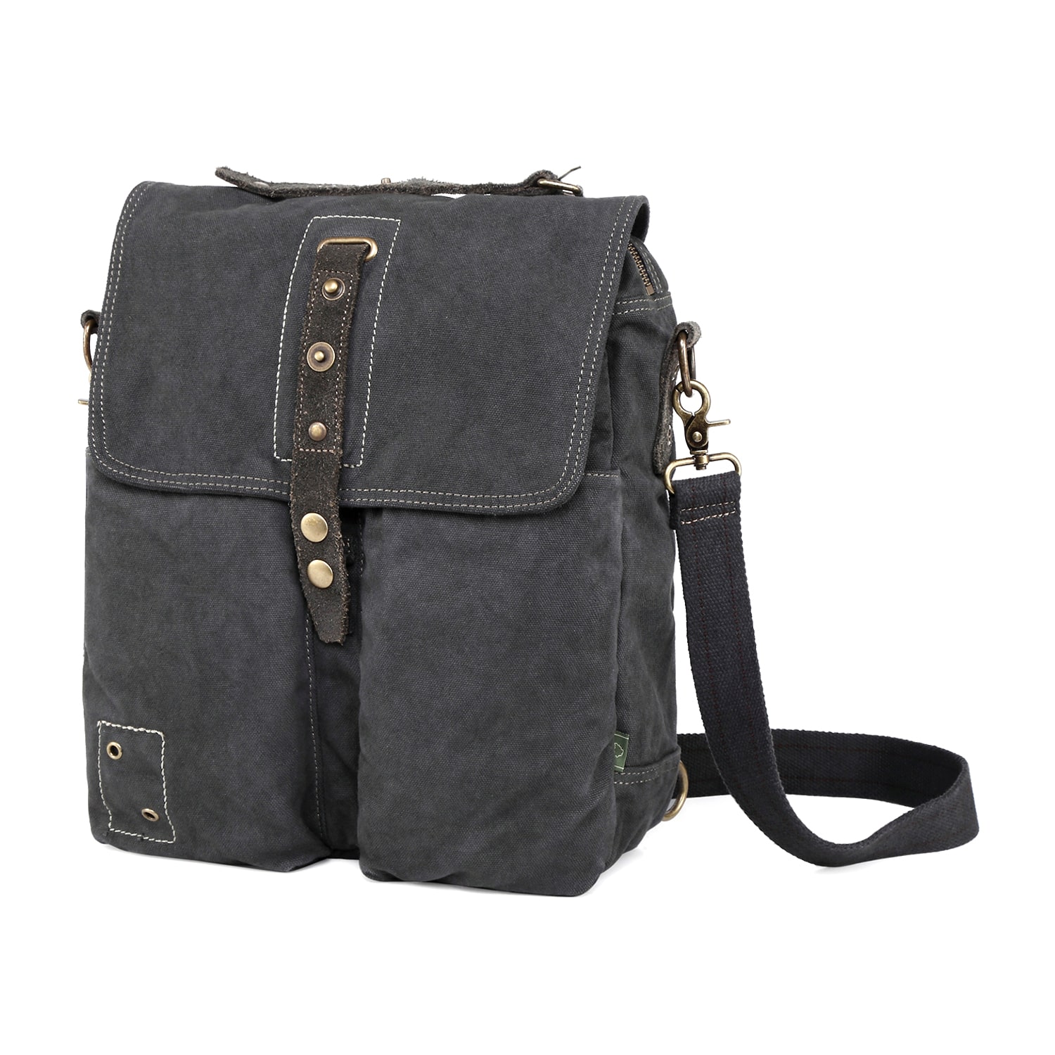 TSD Brand Coastal Mail Bag Convertible Backpack