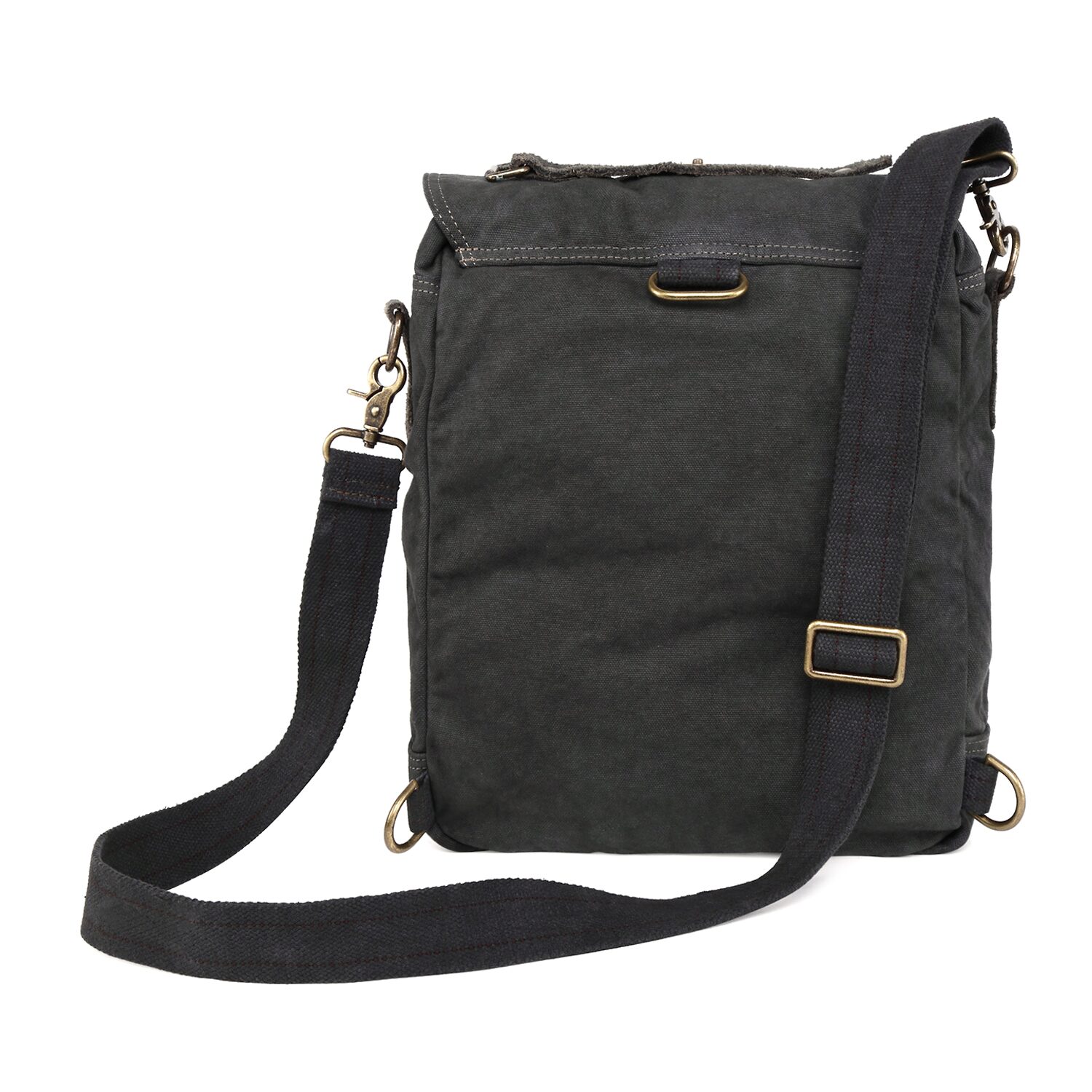 TSD Brand Coastal Mail Bag Convertible Backpack