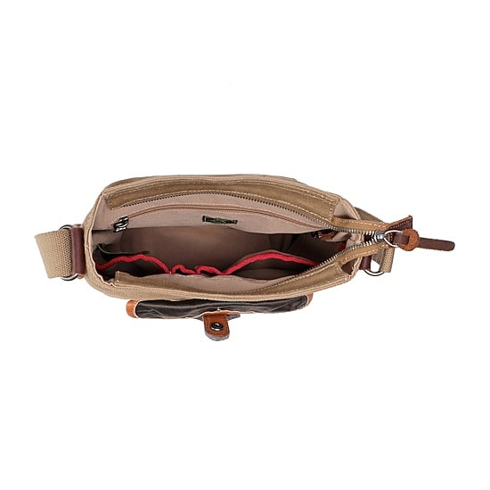 TSD Brand Tapa Crossbody Bag
