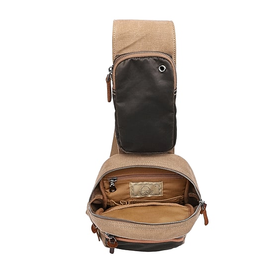 TSD Brand Tapa Sling Bag Unisex Adult Adjustable Straps Backpack