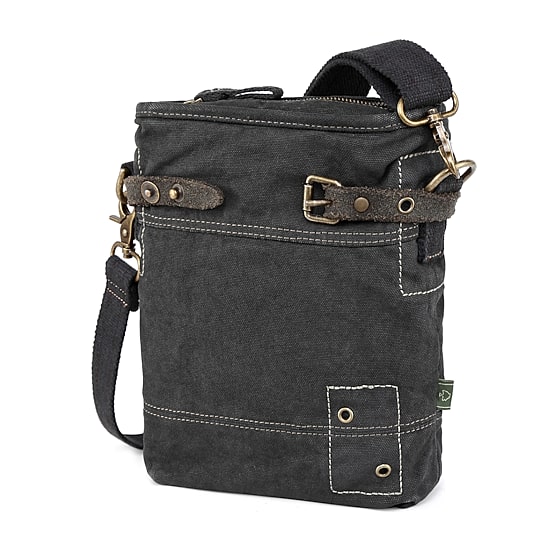 TSD Brand Coastal Zippered Crossbody Messenger Bag