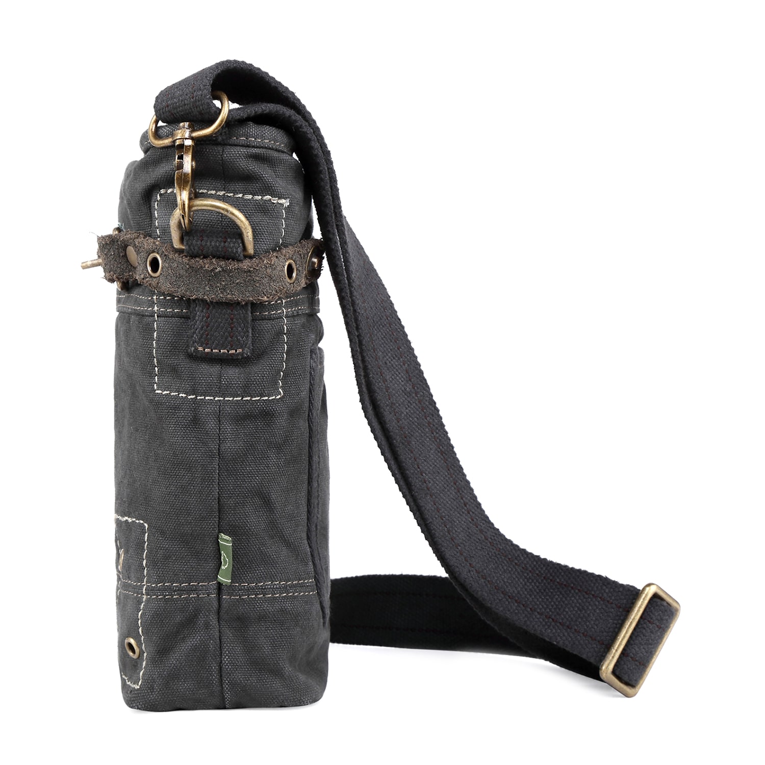TSD Brand Coastal Zippered Crossbody Messenger Bag