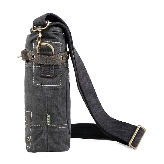 TSD Brand Coastal Zippered Crossbody Messenger Bag