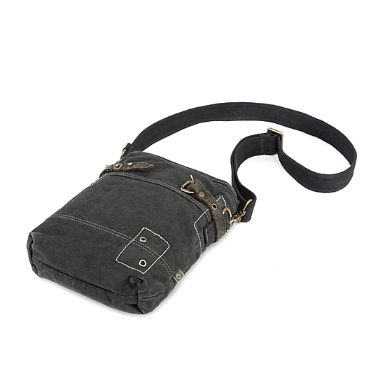 TSD Brand Coastal Zippered Crossbody Messenger Bag