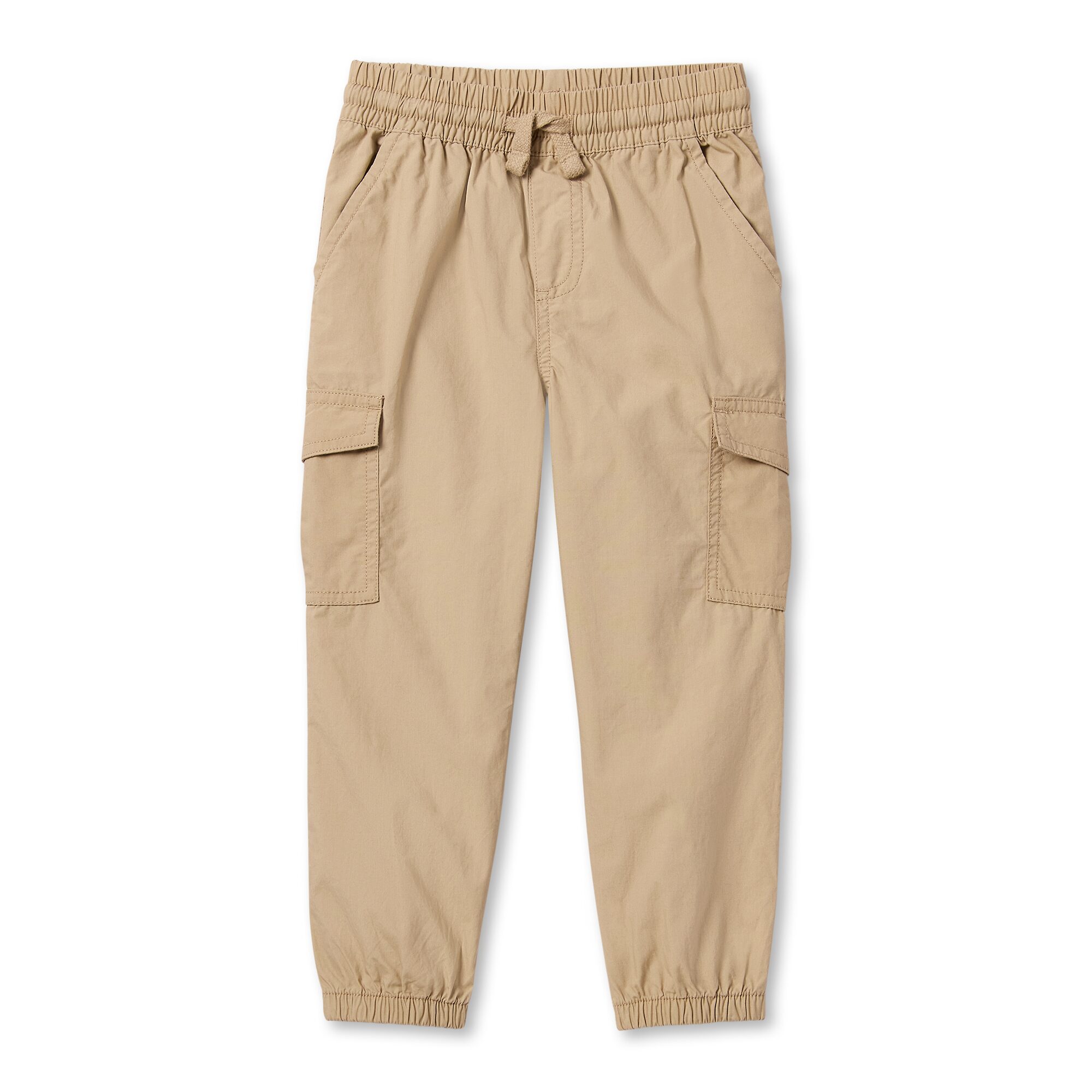 Okie Dokie Toddler & Little Boys Drawstring Waist Cinched Cargo Pant