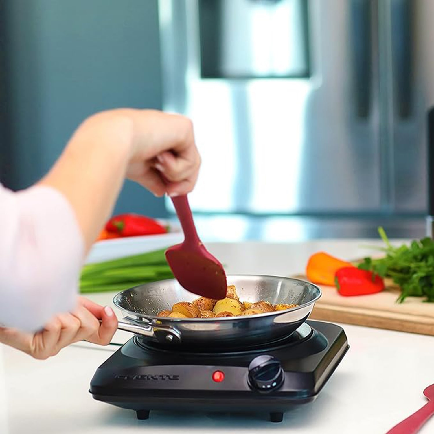 Ovente Countertop Portable Infrared Electric Burner