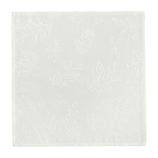 Elrene Home Fashions Elegant Woven Leaves Set 8-pc. Napkins