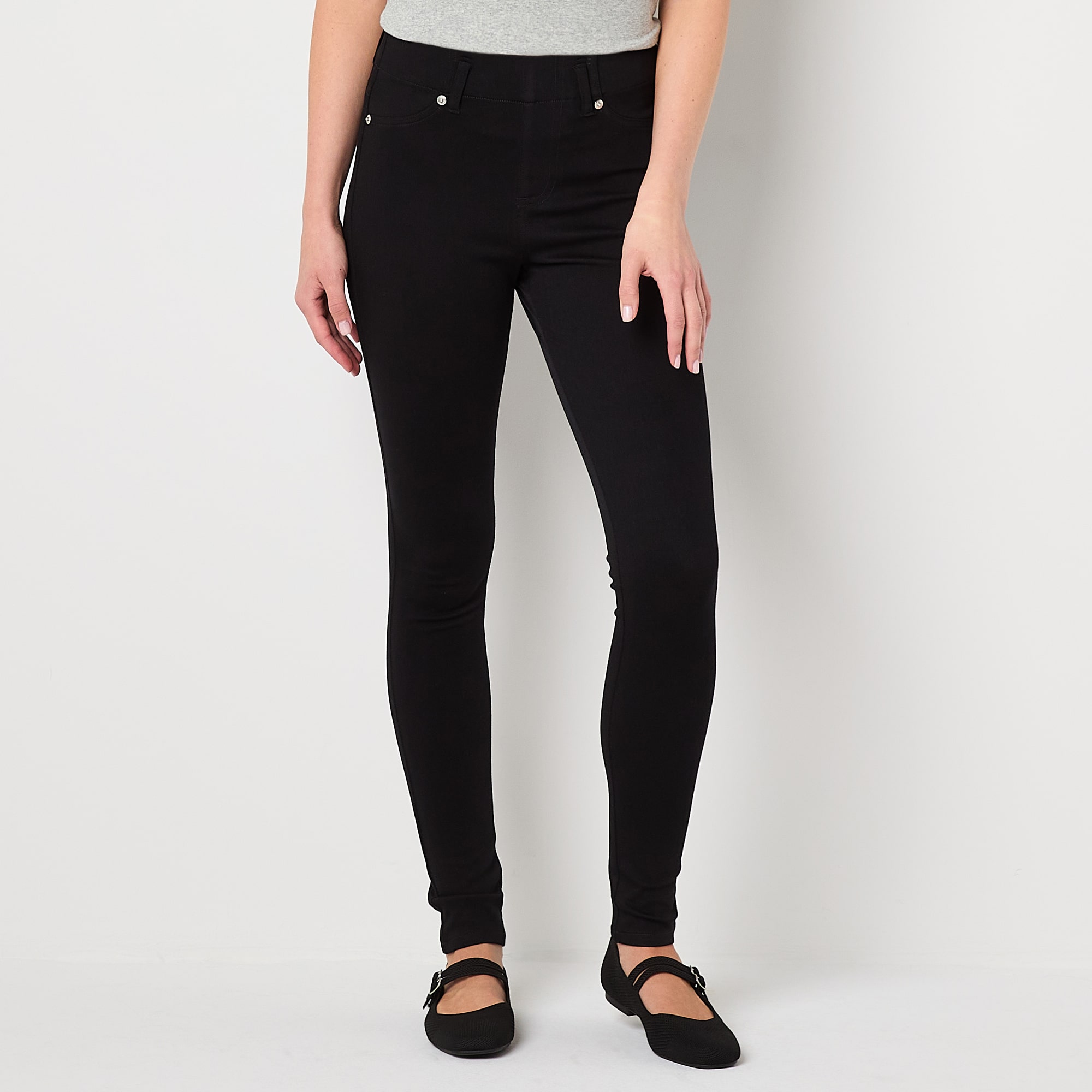 Mixit Wide WAISTBAND Jegging Womens COMFORT Full Length Leggings