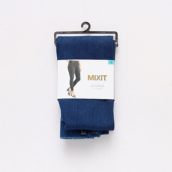 Mixit Wide Waistband Jegging Womens Comfort Waistband Full Length Leggings