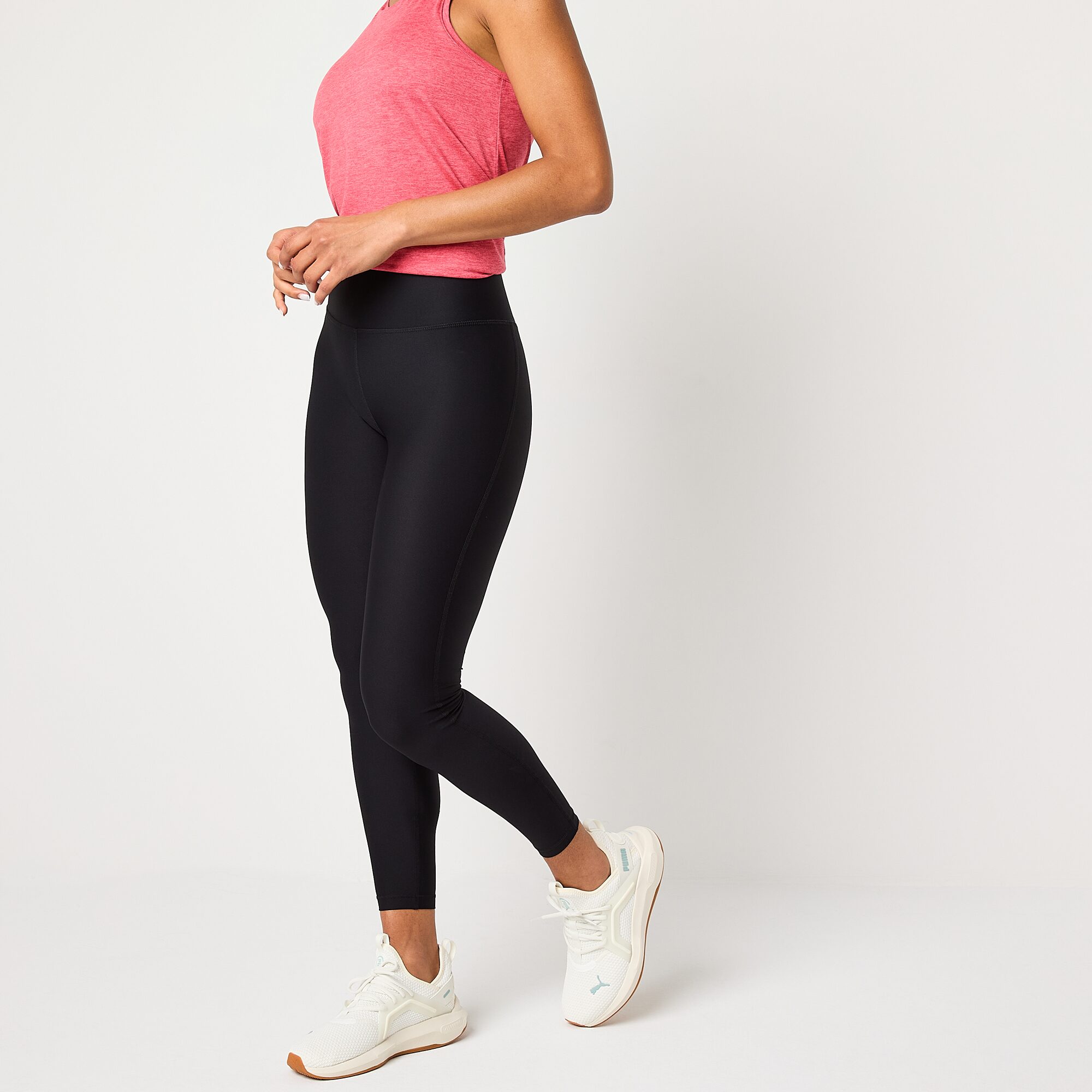 Xersion EverContour+ Womens Moisture Wicking High Rise 25" 7/8 Ankle Legging