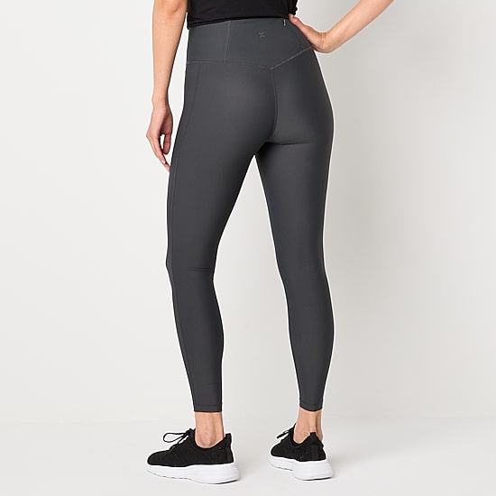 Xersion EverContour+ Womens Moisture Wicking High Rise 25" 7/8 Ankle Legging
