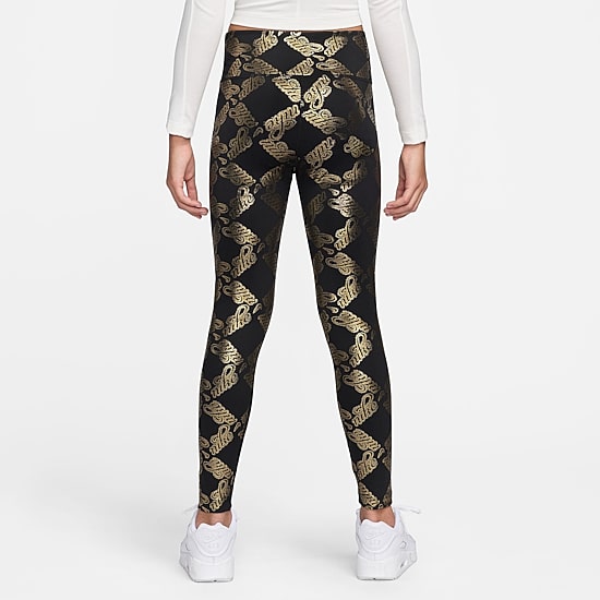 Nike Dri-Fit One Big Kid Girls Quick Dry Active Slim Full Length Leggings