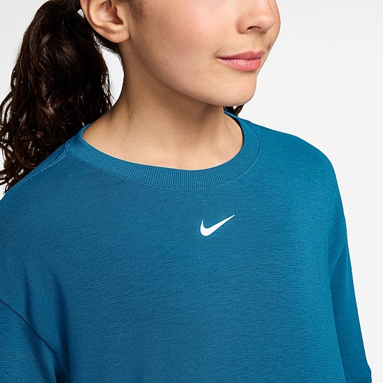 Nike Dri-Fit One Big Kid Girls Crew Neck Short Sleeve Active T-Shirt