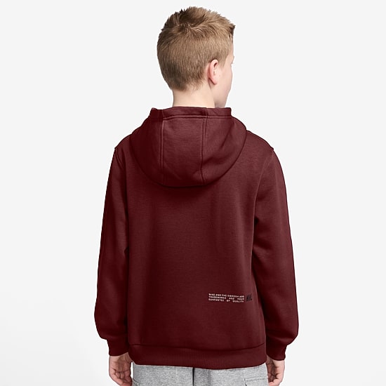 Nike Club Big Kid Unisex Long Sleeve Active Hoodie