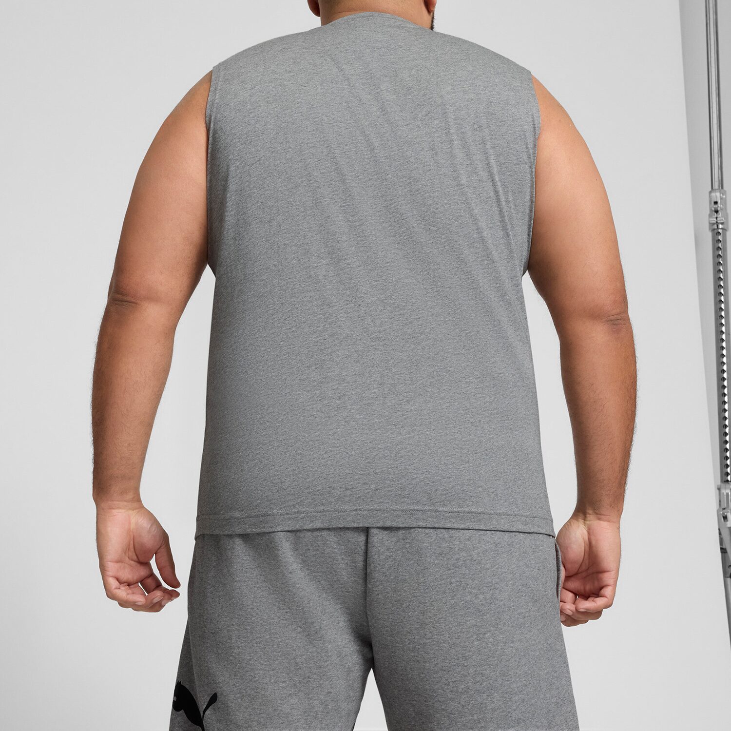 PUMA Mens Crew Neck Sleeveless Active Big and Tall Tank Top
