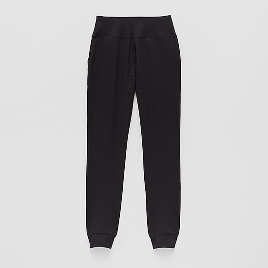Xersion Performance Little & Big Kid Girls Stretch Fabric Cuffed Mid Rise Regular Fit Jogger Pant
