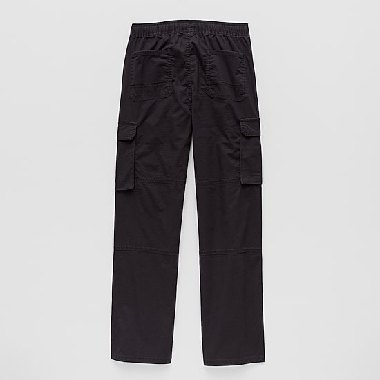 Thereabouts Pull-On Little & Big Kid Boys Adjustable Waist Straight Cargo Pant