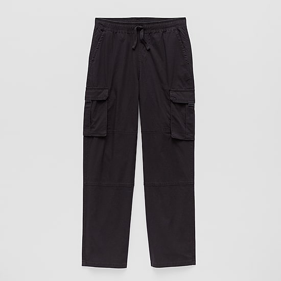 Thereabouts Pull-On Little & Big Kid Boys Adjustable Waist Straight Cargo Pant