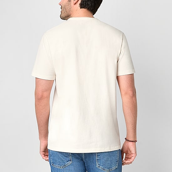 mutual weave Mens Crew Neck Short Sleeve T-Shirt