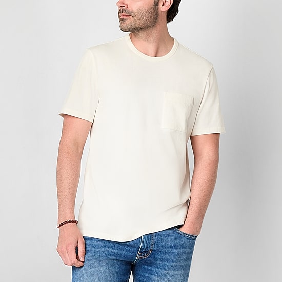 mutual weave Mens Crew Neck Short Sleeve T-Shirt