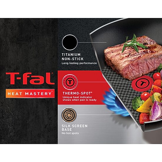 T-Fal Everyday 12" Deep Frypan with Lid