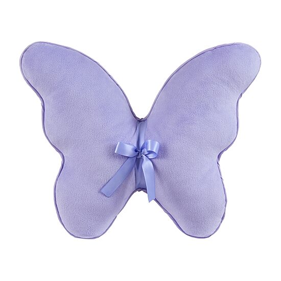 INK+IVY Kids Purple Butterfly Throw Pillow