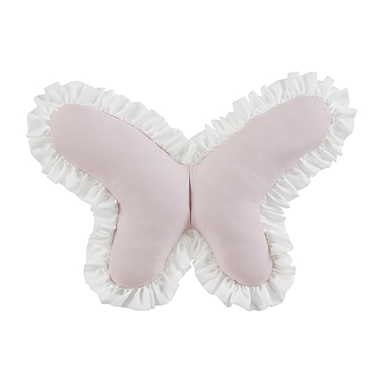 INK+IVY Kids Ruffled Butterfly Throw Pillow