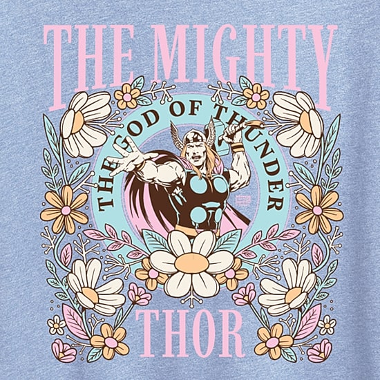 Thor Feminine Womens Crew Neck Short Sleeve Classic Fit Thor Graphic T-Shirt
