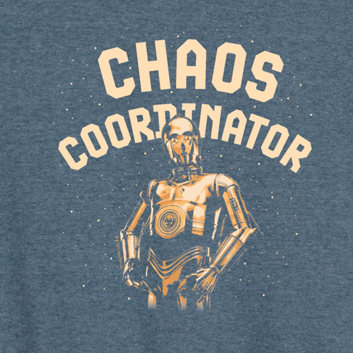 Chaos Coordinator C3po Womens Scoop Neck Sleeveless Star Wars Tank Top