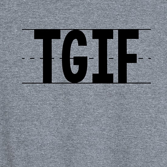 Teacher Tgif Womens Crew Neck Sleeveless Tank Top