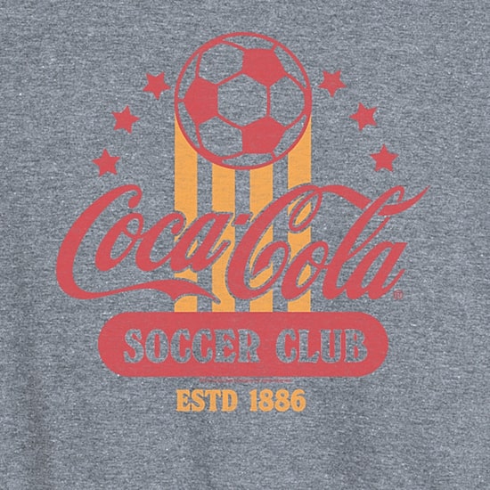 Coca Cola Soccer Club Womens Scoop Neck Sleeveless Tank Top